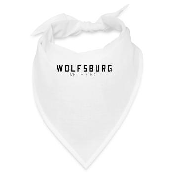 Wolfsburg Meine Stadt - Bandana - Weiß - Vorne