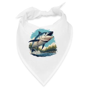 Tuna Thunfische Thunfisch - Bandana - Weiß - Vorne