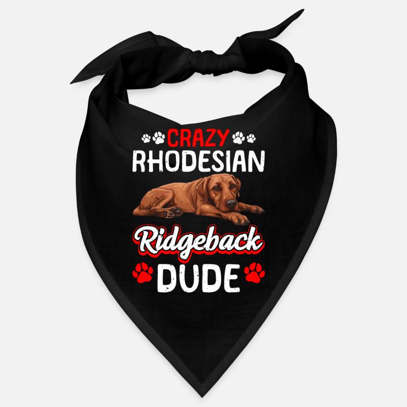 Ridgeback CRAZY RHODESIAN RIDGEBACK DUDE Hunde Bandana