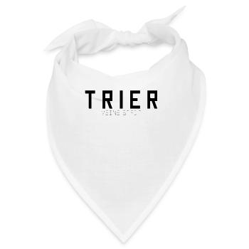 Trier Meine Stadt - Bandana - Weiß - Vorne