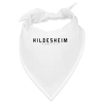 Hildesheim Meine Stadt - Bandana - Weiß - Vorne