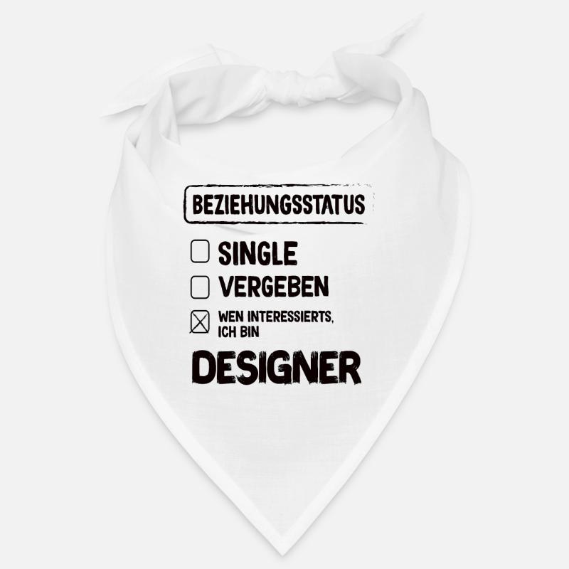Designer Relationship Status Bandana