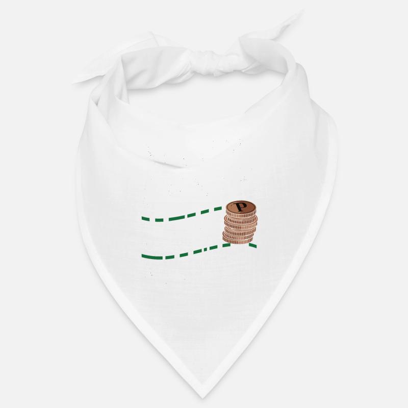 Börsenhändler, Forex-händler, Anlegerhandel - Bandana - Weiß