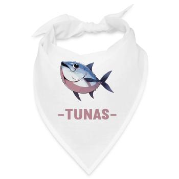 Tuna Thunfische Thunfisch - Bandana - Weiß - Vorne