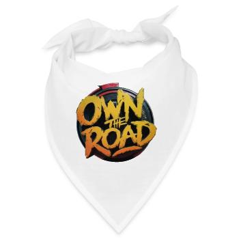 MOTORRÄDER BEHERRSCHEN DIE STRASSE - Bandana - Weiß - Vorne
