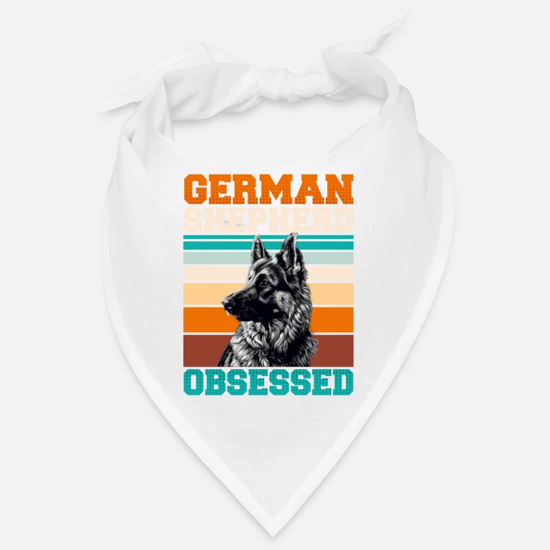 GERMAN SHEPHERD OBSESSED Schäferhund Besitzer Bandana