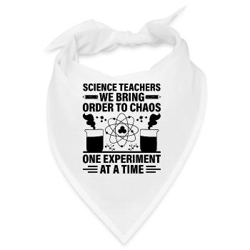 Naturwissenschaftliches Lehramt Lehramt Biologie Chemie P - Bandana - Weiß - Vorne