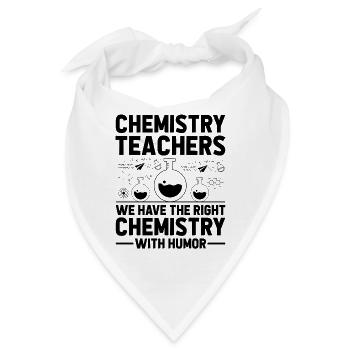 Naturwissenschaftliches Lehramt Lehramt Biologie Chemie P - Bandana - Weiß - Vorne