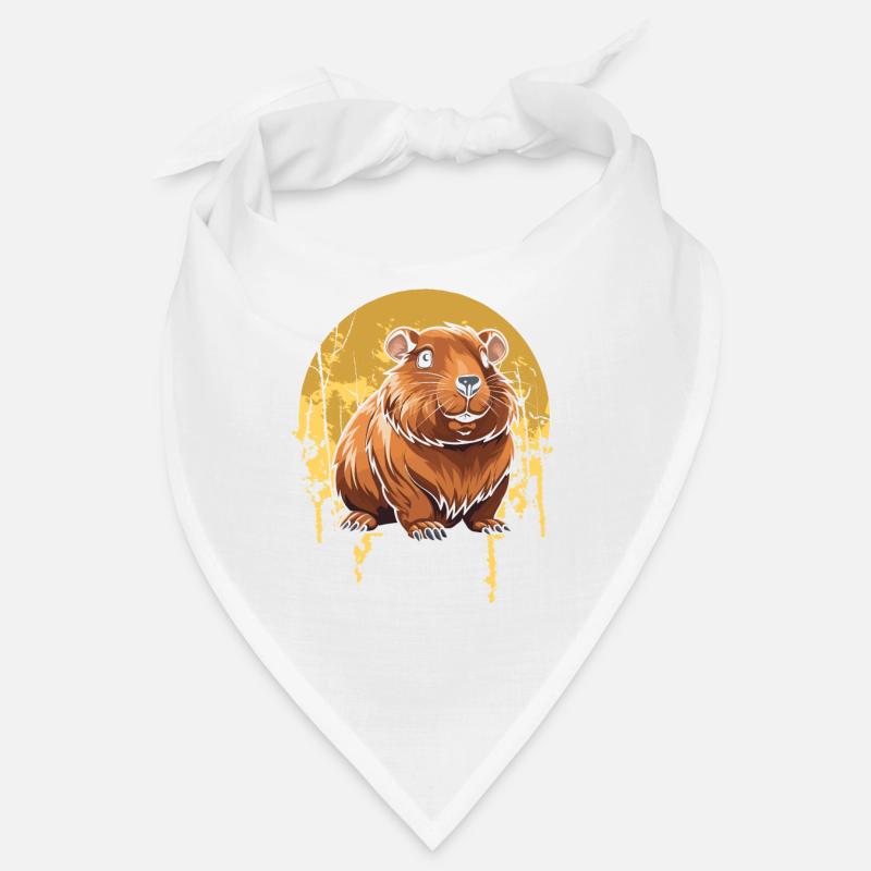 Hamster Goldhamster Moon Howling Bandana