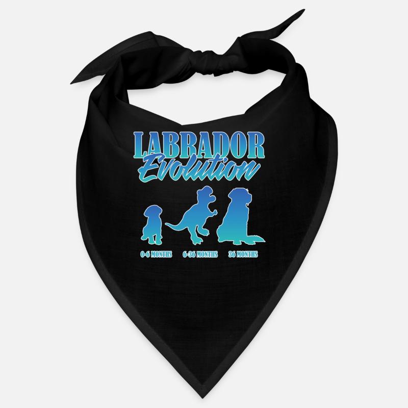 LABRADOR EVOLUTION Labrador Propriétaire Drôle Bandana