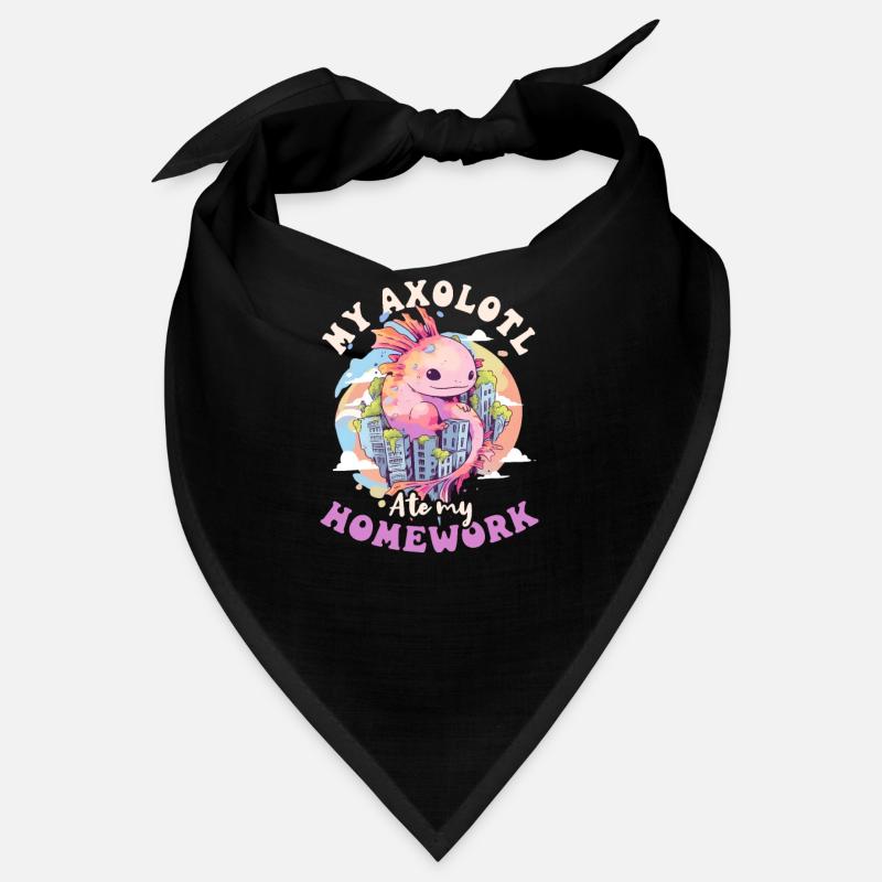 Axolotl Axolotl Ate Homework Bandana
