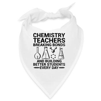 Lehramt Naturwissenschaften Lehramt Biologie Chemie P - Bandana - Weiß - Vorne