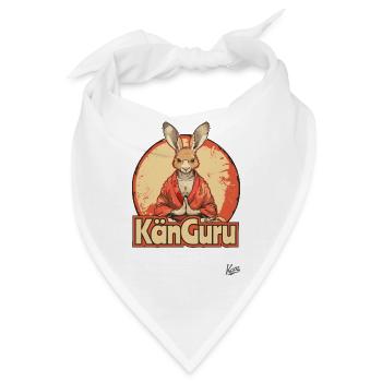 Kän Guru: Der Känguru-Guru, Meditation und Yoga - Bandana - Weiß - Vorne