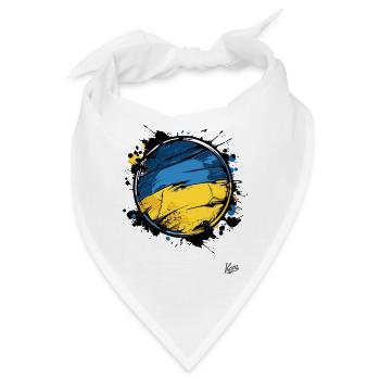 Wir sind noch hier: Eine Ikone der Ukraine - Bandana - Weiß - Vorne