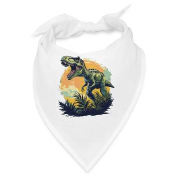 Allosaurier Allosaurus - Bandana - Weiß - Vorne