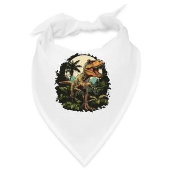 Allosaurier Allosaurus - Bandana - Weiß - Vorne
