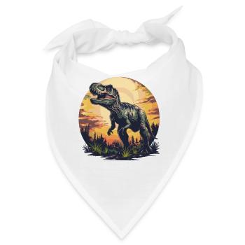 Allosaurier Allosaurus - Bandana - Weiß - Vorne