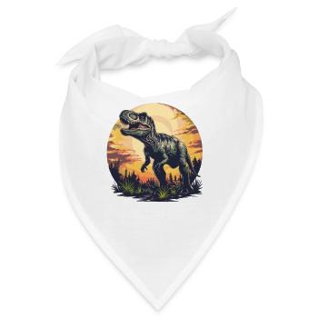 Allosaurier Allosaurus - Bandana - Weiß - Vorne