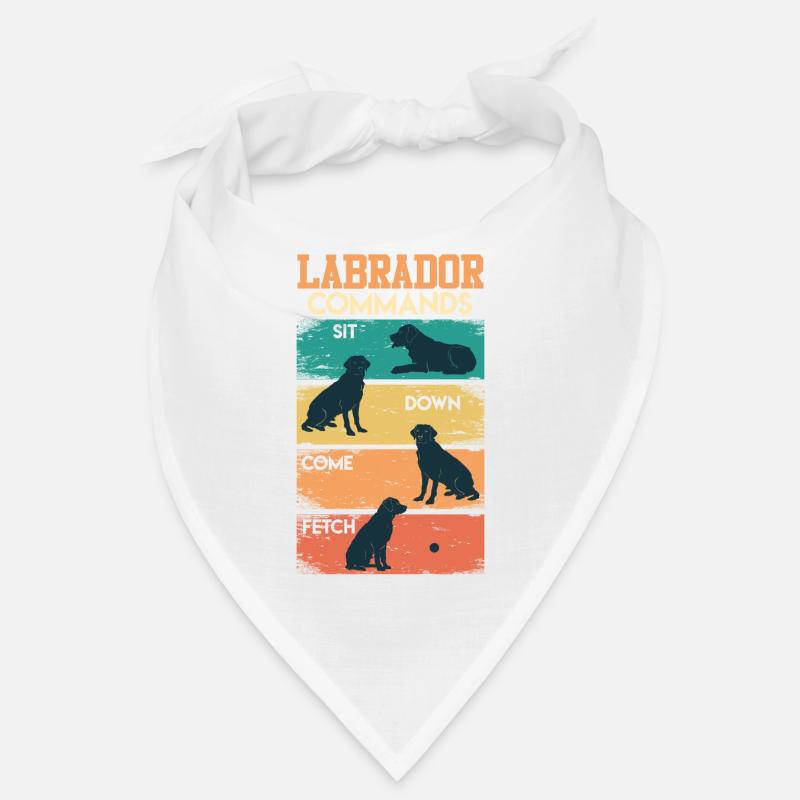 Labrador COMMANDOS Labrador Lover Funny Bandana