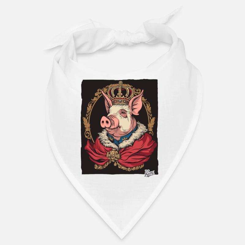 Le cochon roi des cochons Bandana