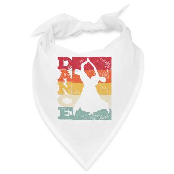 Gesellschaftstanz Wiener Walzer - Bandana - Weiß - Vorne