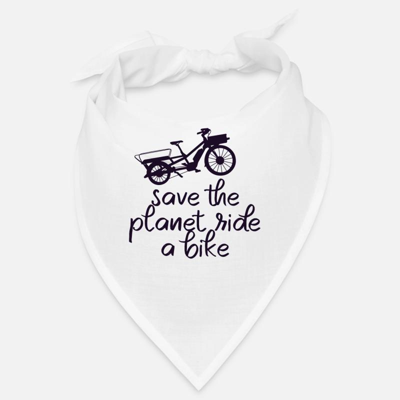 Save The Planet Vélo cargo Vélo cargo Bandana
