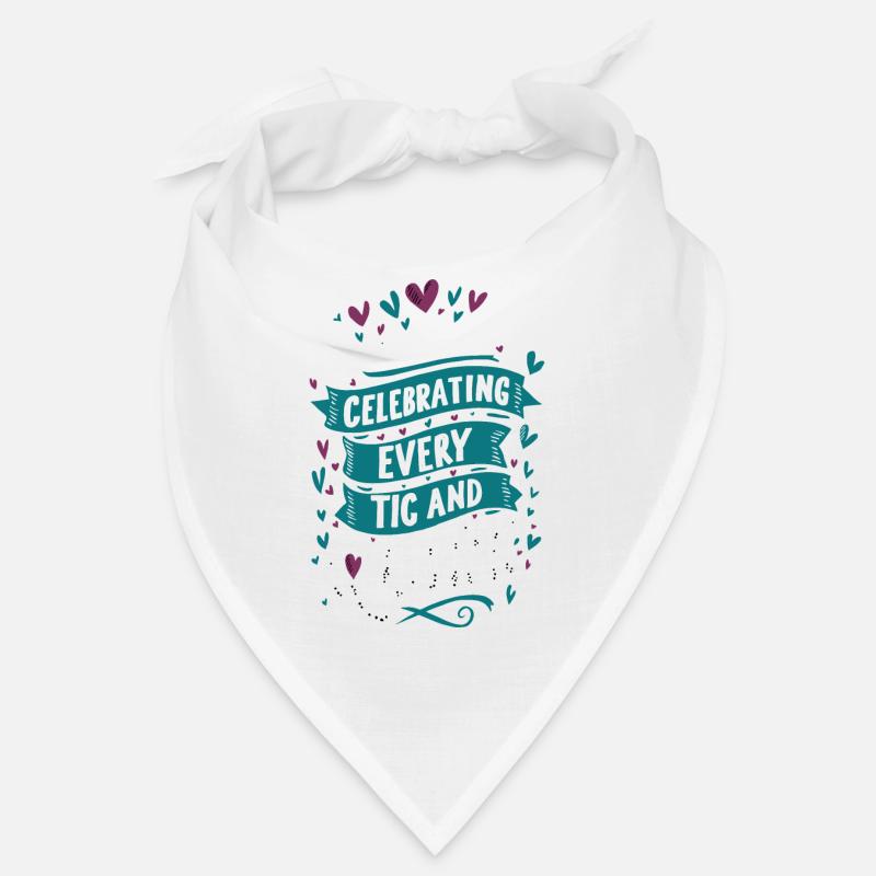 Syndrome de Gilles de la Tourette Conscience Neurodiverse Bandana