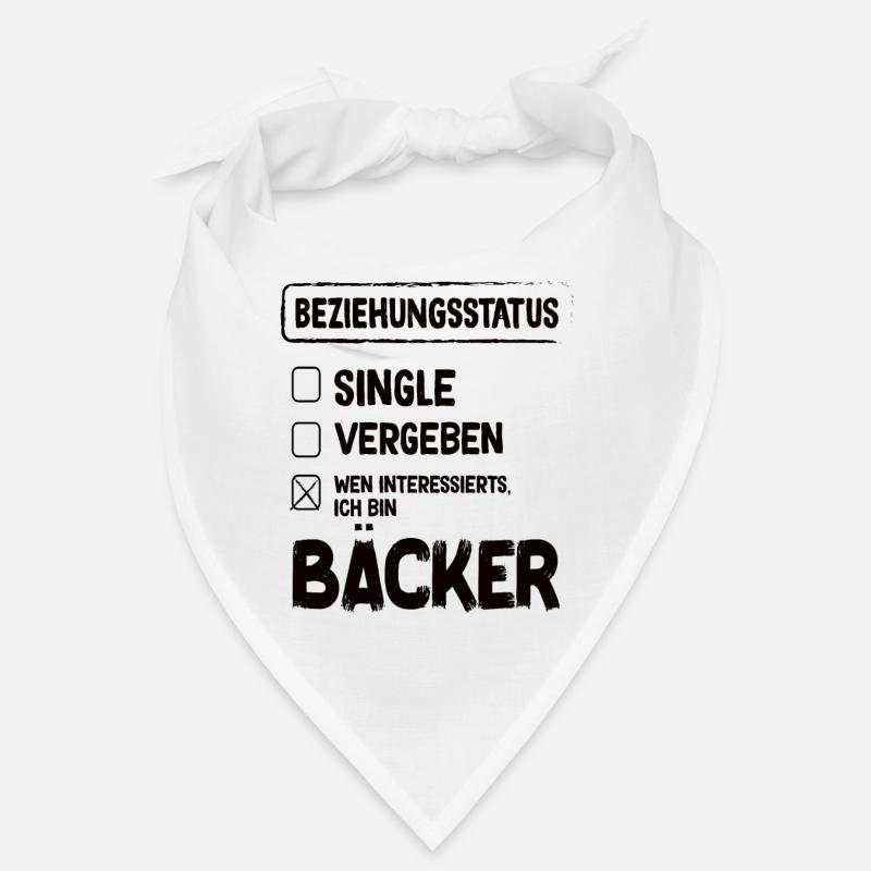 Baker Relationship Status Back Baked Goods Baking Bandana