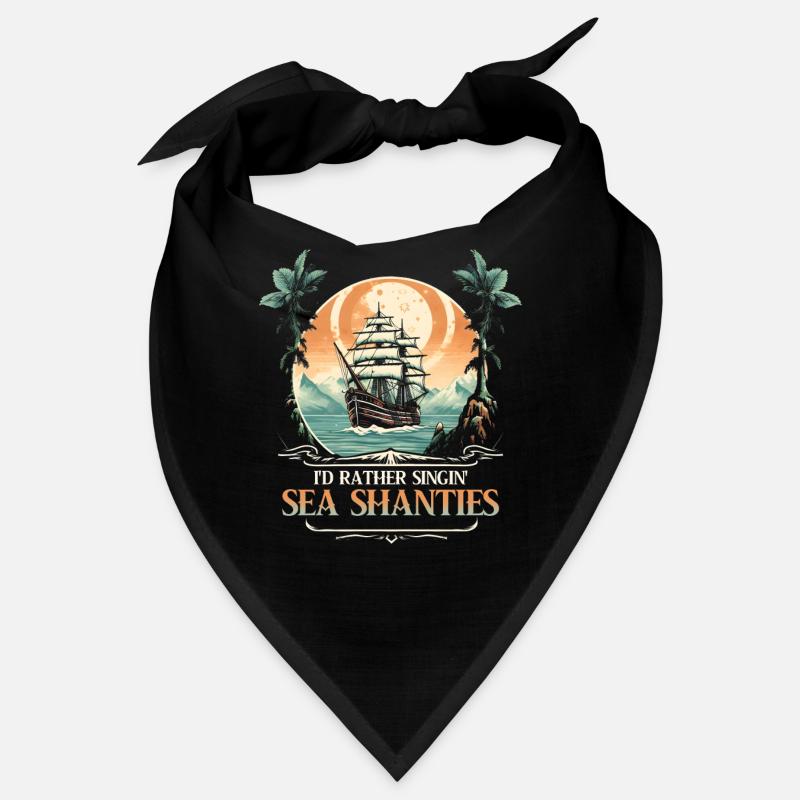 Marin Meme Bateau Pirate Navigation Océanique Bandana