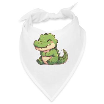 Alligatoren Alligator - Bandana - Weiß - Vorne