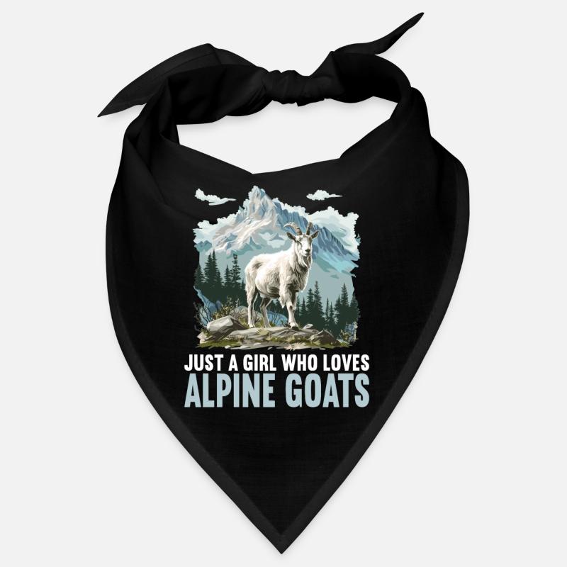 Chèvre alpine Chèvre de montagne Chèvre de montagne Bandana