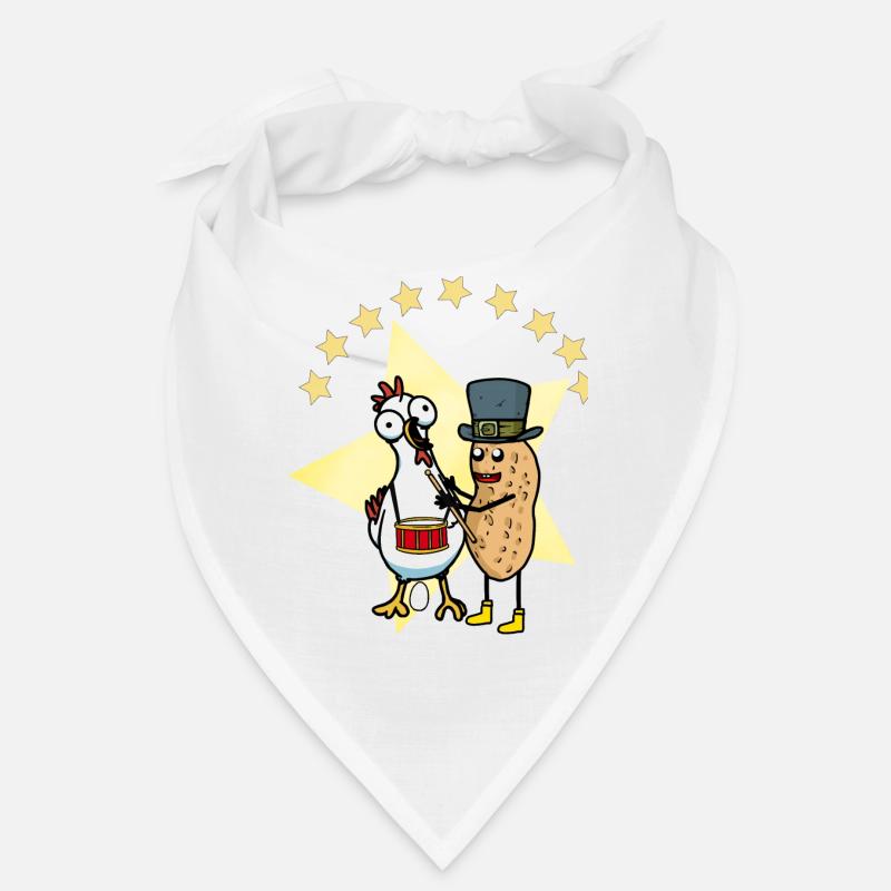 Erdnuss Huhn bändigen Domteur Zirhus Ei Trommel Bandana