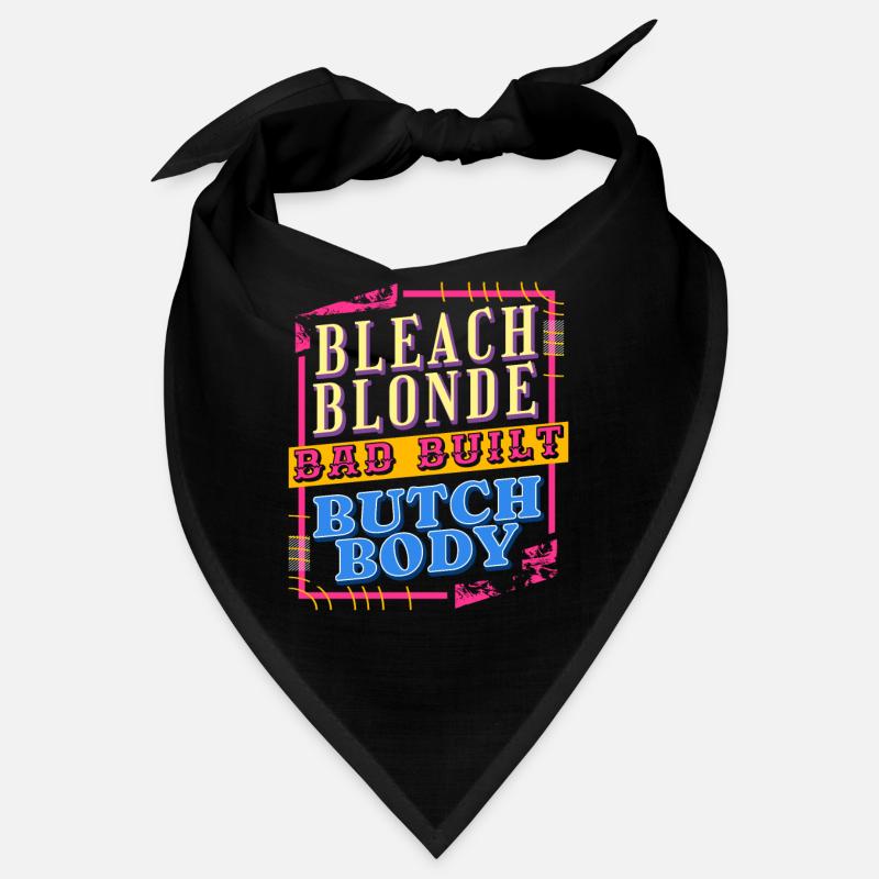 Retro design: beach blonde, poorly built – Bandana