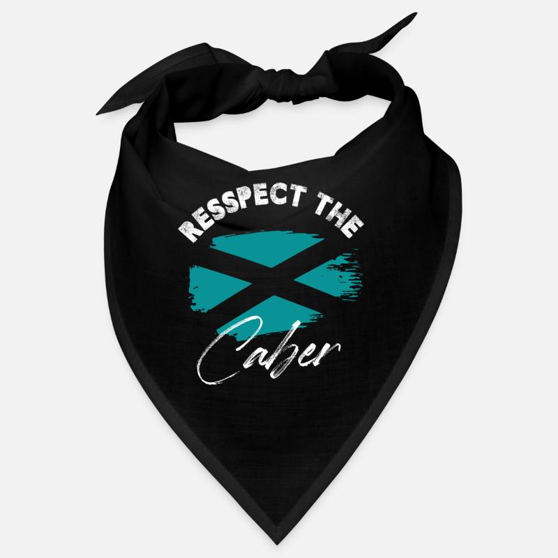 Respect The Caber Tree Trunk Throwing Log Tosser Bandana
