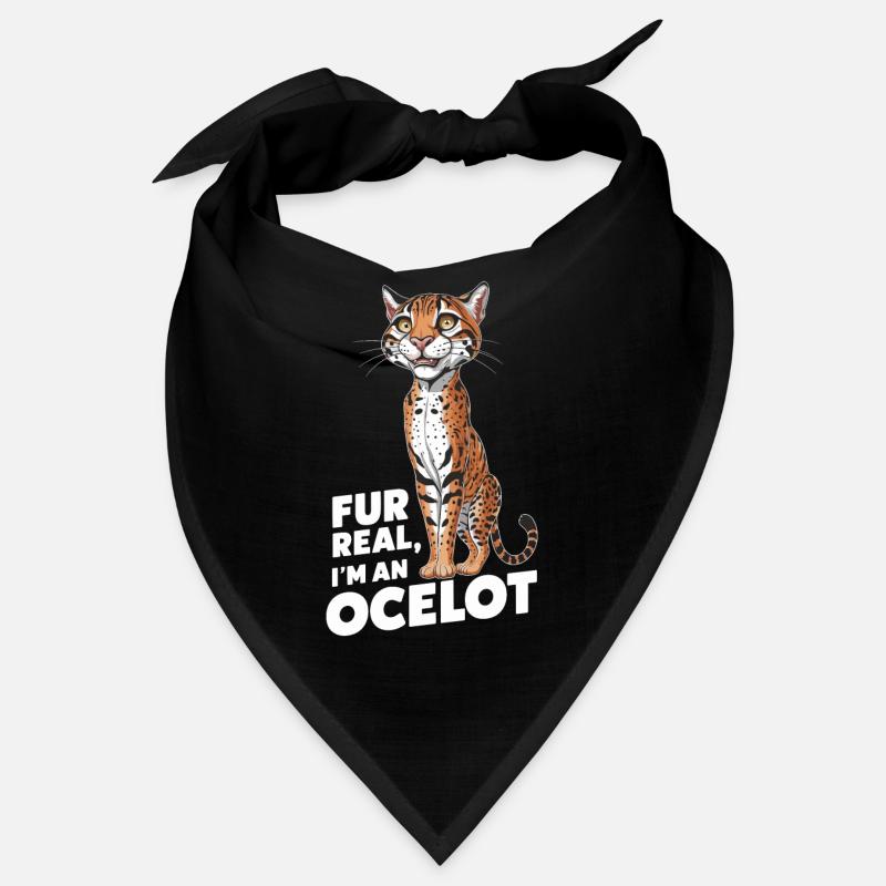 Ocelot Wild Cat Exotic Pets Jungle Big Cat Bandana