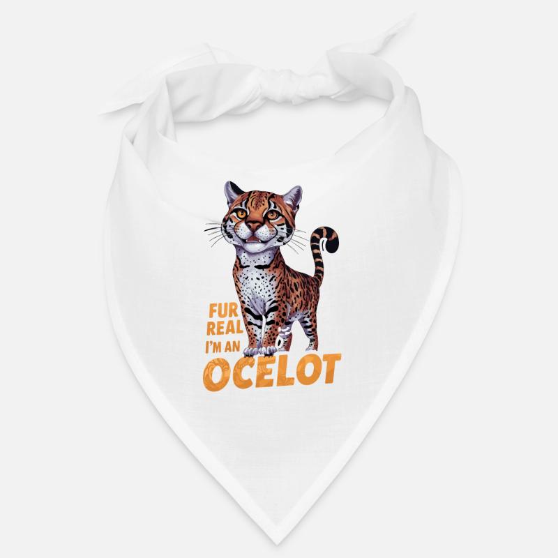 Ozelot Wild Cat Exotic Pets Jungle Big Cat Bandana
