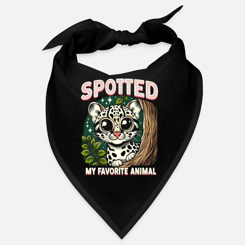 Ozelot Wild Cat Exotic Pets Jungle Big Cat Bandana