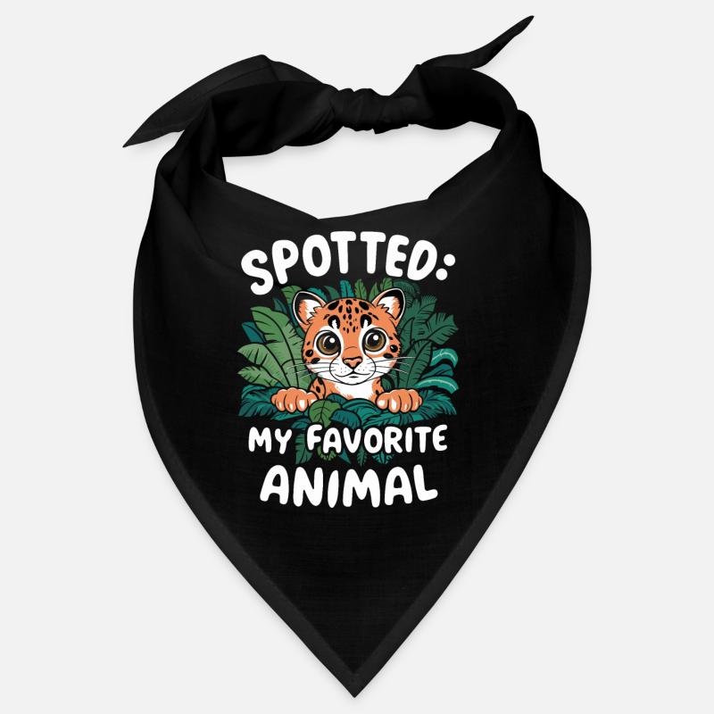 Ocelot Wild Cat Exotic Pets Jungle Big Cat Bandana