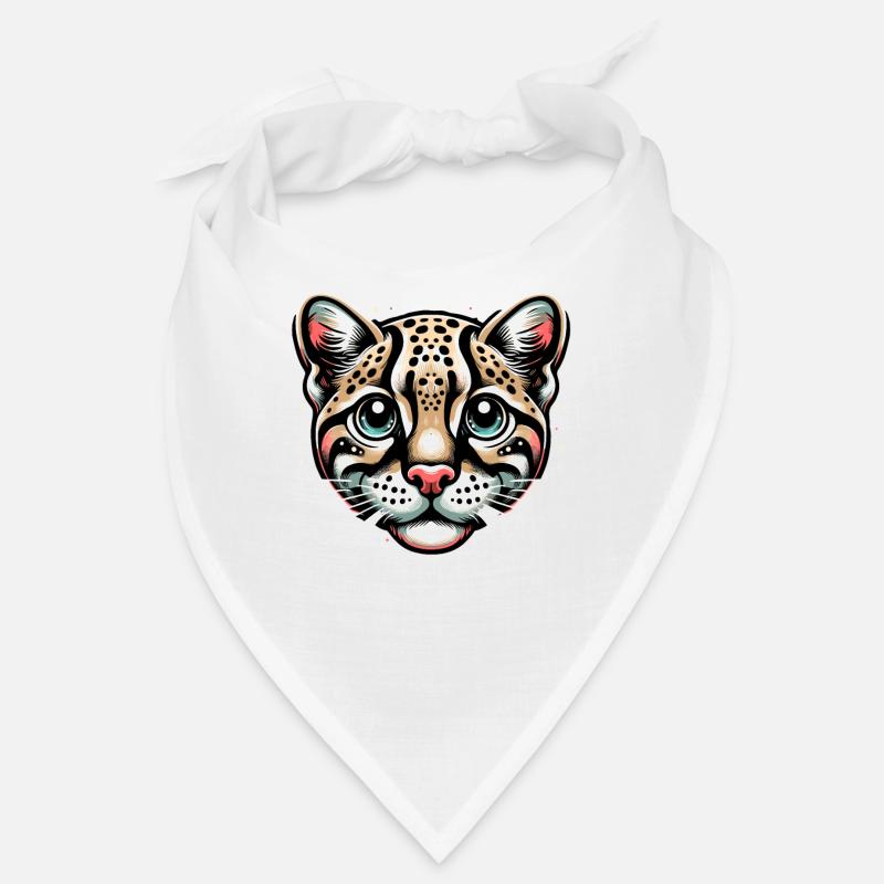 Ozelot Wild Cat Exotic Pets Jungle Big Cat Bandana