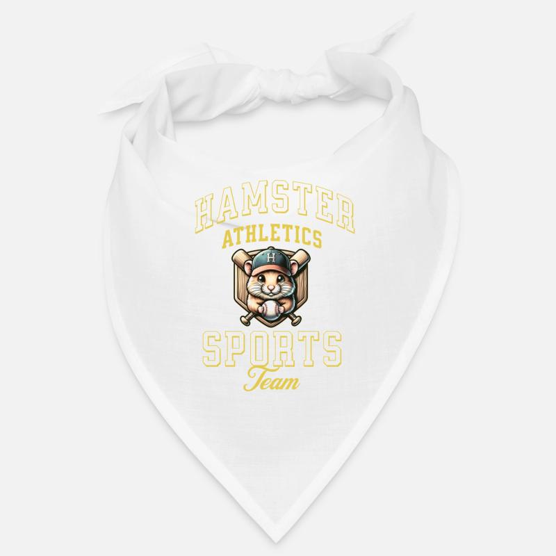Casquette de baseball hamster animal de compagnie design mignon Bandana