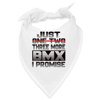 Just One More Bmx I Promise Bmx Bike Bmx Fahrrad - Bandana - Weiß - Vorne