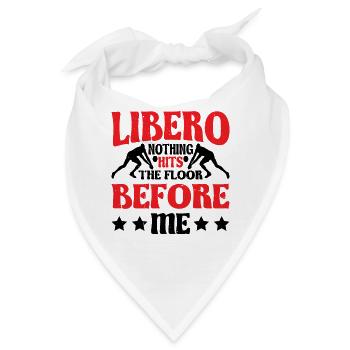 Libero, Nothing Hits The Floor Before Me 6 - Bandana - Weiß - Vorne