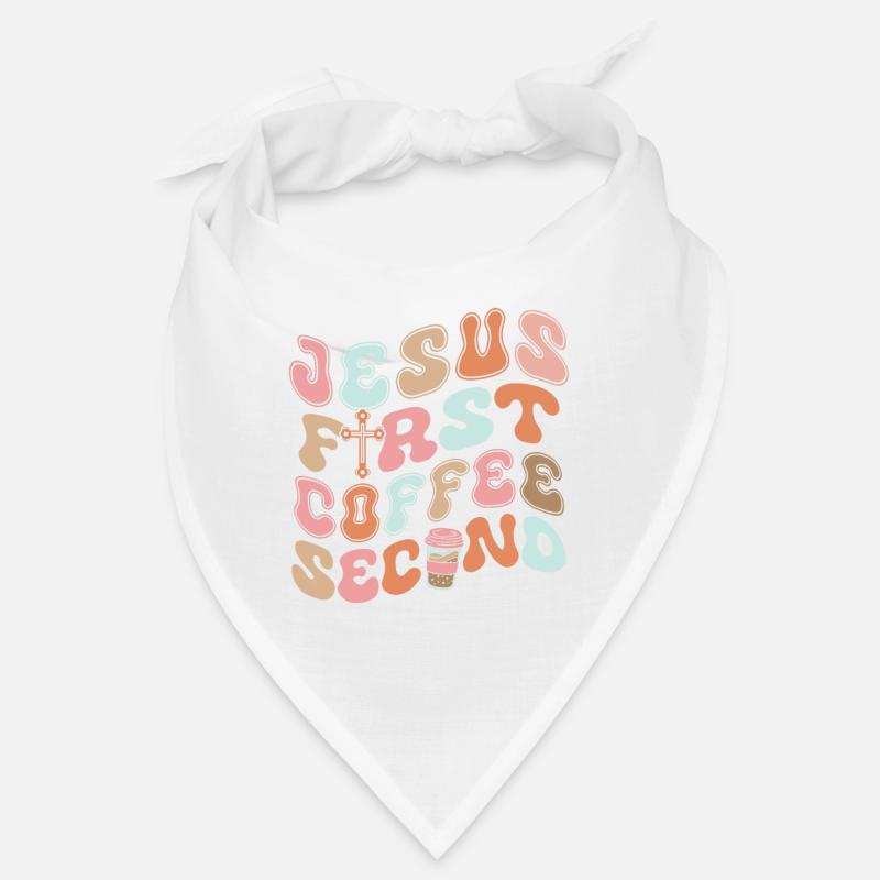 Jesus First Coffee Second Bandana