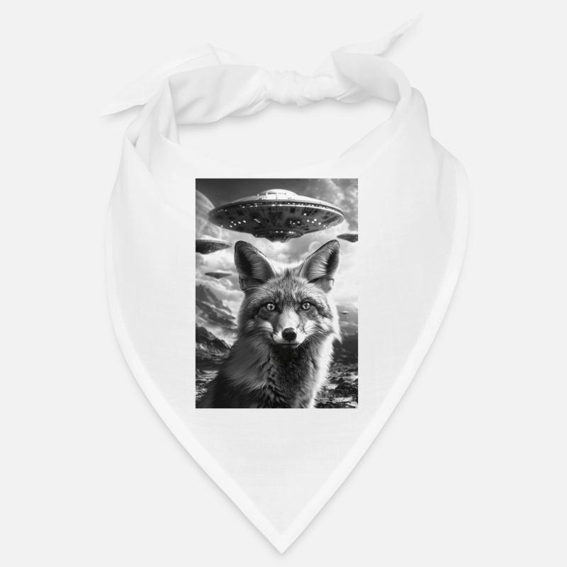 Ufo Selfie Fox Bandana