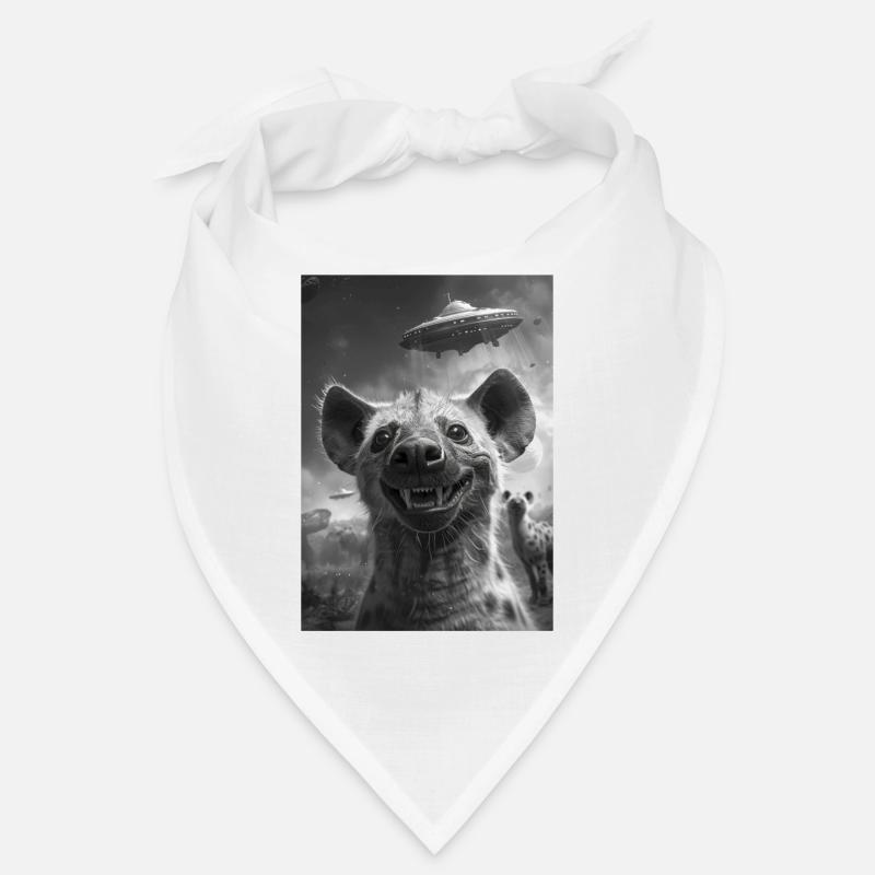 Ufo Selfie Hyäne Bandana