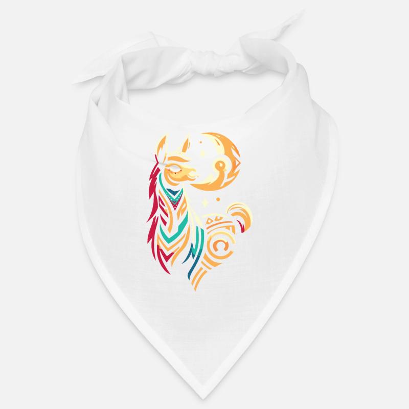 Lama Llama Moon Phases Bandana