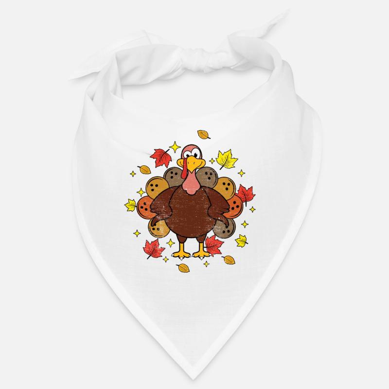 Bowling de dinde reconnaissant correspondant à Thanksgiving Bandana