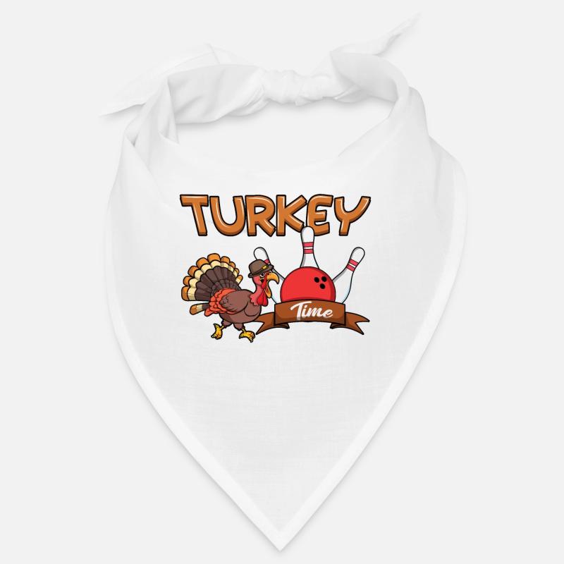 Truthahnzeit Truthahn Bowling Thanksgiving Bandana
