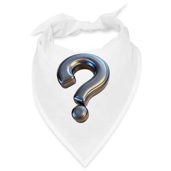 FRAGE - Bandana - Weiß - Vorne