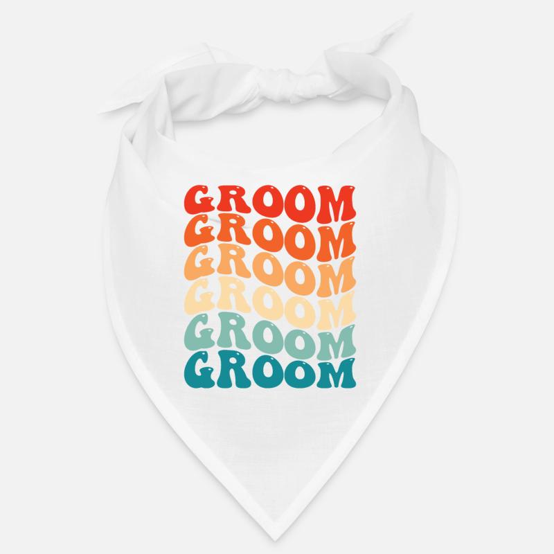 Bräutigam Bachelor Party Unkraut Bandana